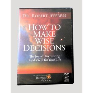 How To Make Wise Decisions Robert Jeffress DVD MP3 CD PTV Sealed